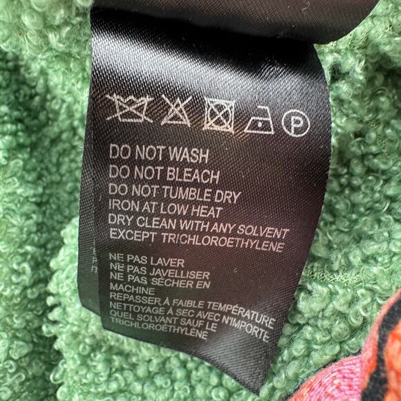 Farm Rio Women's Multicolor Floral Print Oversized Canvas Jacket Size Large - Picture 11 of 11